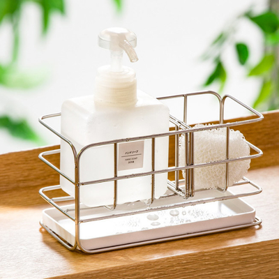 Schwamm-Halter für Spülbecken für Countertop-oder Wand-Stock mit Selbstüberlauf