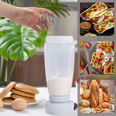 Handteig-mischende Flasche Whiskware-Pfannkuchen-Teig-Zufuhr-Erschütterungs-Flasche