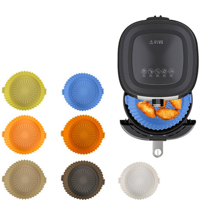 Luft-Bratpfannen-Silikon-Topf-Luft-Bratpfannen-Oven Accessories Air Fryer Silicone-Zwischenlagen