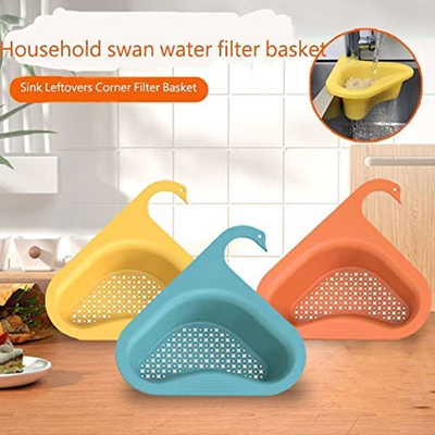 Schwan-Abflusssieb-Vielzweckabfluss-Regal-Dreieck-Wannen-Filter-Küchen-Versorgungen