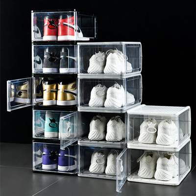 ODM-staubdichter klarer Plastikschuh-Organisator Drawer Rack Transparent