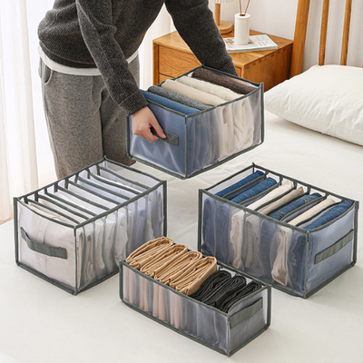 7 Gitter-Kleidungs-Haushalts-Vorratsbehälter-Fach-Organisator For Wardrobe