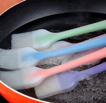 Großes hitzebeständiges backendes begießendes Barbecue-Soße Bürsten-Silikon