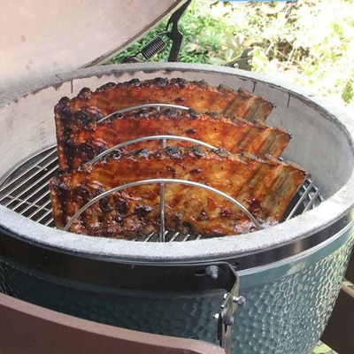 Grill GRILL Werkzeug-und Zusatz-Steak Rib Rack Holder