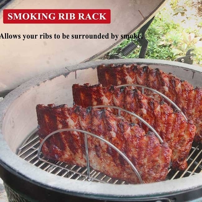 Grill GRILL Werkzeug-und Zusatz-Steak Rib Rack Holder