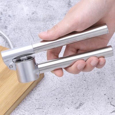 Edelstahl-Knoblauch-Zerkleinerungsmaschinen-u. Peeler-Satz des Knoblauch-Presse-Fleischwolf-Rost-Beweis-304