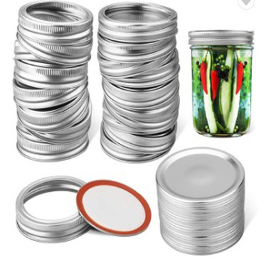 Aufgeteilte Art einmachende Glas-Deckel-regelmäßige Massengroße Öffnung für Mason Jar