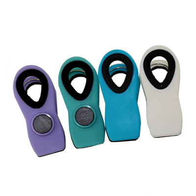 Bunte magnetische Plastikclip der Taschen-pp. TPR für Kühlschrank 3 Zoll
