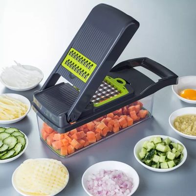 Multifunktionsmassenküchen-Versorgungs-Gemüseschneider-Chopper Shredder-Satz