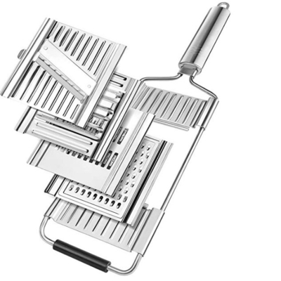 Multi Zweck-Handgemüseschneider-Edelstahl-Schneidmaschinen-Reibe