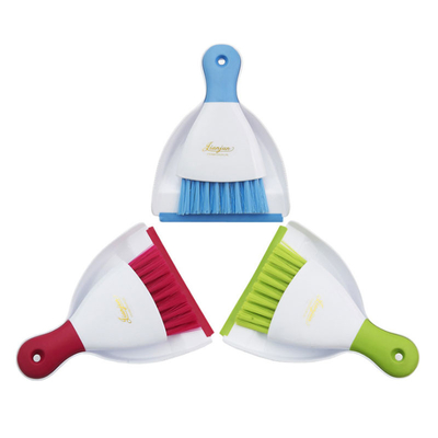 Plastik-Mini Brush And Dustpan Set der Kinder für Boden Sofa Desk Keyboard And Car