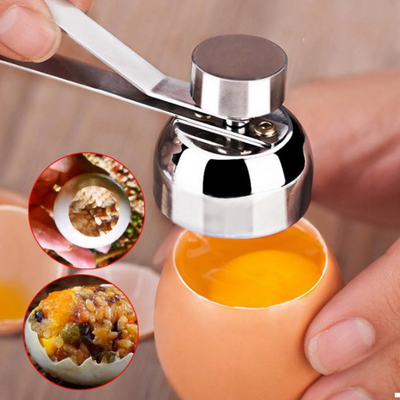 Kundenspezifischer Edelstahl-Haushaltsware-Ei-Cracker Topper Tools