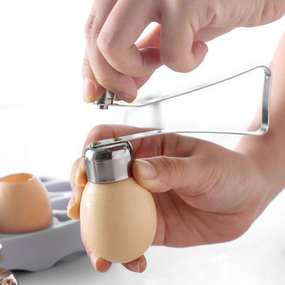 Kundenspezifischer Edelstahl-Haushaltsware-Ei-Cracker Topper Tools
