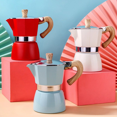 Espresso-Kaffee-Filtrierapparat-Topf-Hersteller-Aluminium Italiener Moka Stovetop