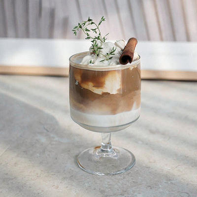 Geschirr-transparentes Bier Juice Ice Cream Glass Cup sind Küchen-Versorgungen sperrig