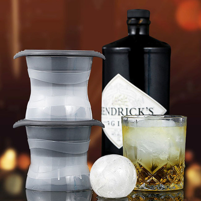 Küchen-Stangen-Eis-Würfel-Ball-Hersteller-Silikon-große runde Bereich-Form für Whisky