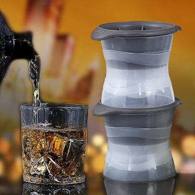 Küchen-Stangen-Eis-Würfel-Ball-Hersteller-Silikon-große runde Bereich-Form für Whisky