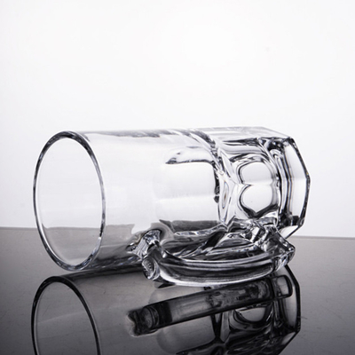 Personifiziertes großes Extrabier Stein Glass Mug With Handle 35 Unze