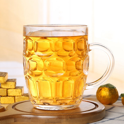 Große kundenspezifische PlastikTrinkbecher Dimple Stein Beer Mugs mit Griff 20oz