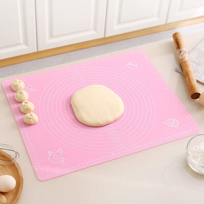 Nicht Stock-backende Matte mit Maß-Silikon-Gebäck Mat Dough Rolling Mat
