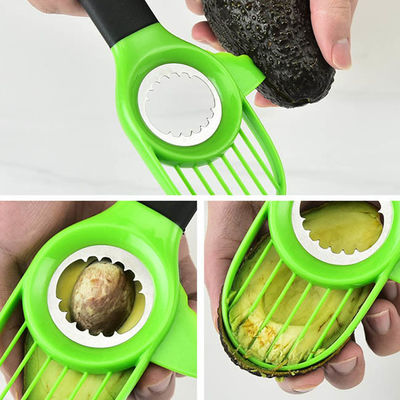 Küche 3 1 in den Plastikavocado-Schneider-Messer-Entkerner-Avocado-Schneidmaschinen-Avocado-Werkzeugen