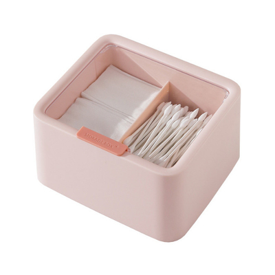 Plastikbehälter-Zufuhr-Kasten für Badezimmer-Speicher-Organisator Cotton Storage