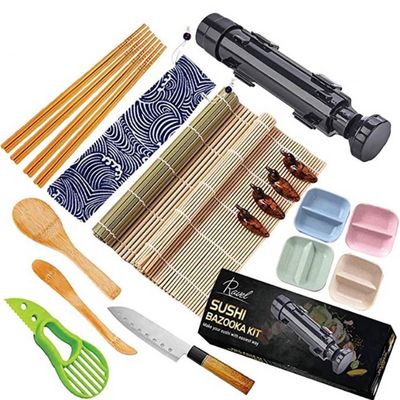 Sushi, die Kit All in einer Sushi-Rollen-Maschine des Sushi-Bazooka-Hersteller-DIY machen