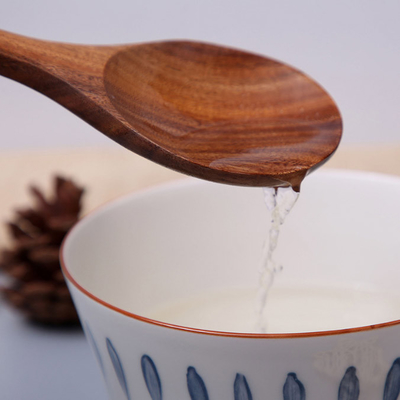 Haften Sie nicht Bambusdie küchen-Gerät-hölzernen Löffel, die für das Kochen 5-teilig Massen sind