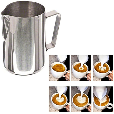 Kundenspezifischer Pitcher-Kaffee-Schüttel-Apparat 16pcs 12Oz wesentlicher Barista Tools Espresso Milk