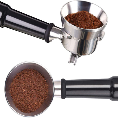 Edelstahl-Kaffee, der den Espresso des Ring-54mm dosiert Trichter dosiert