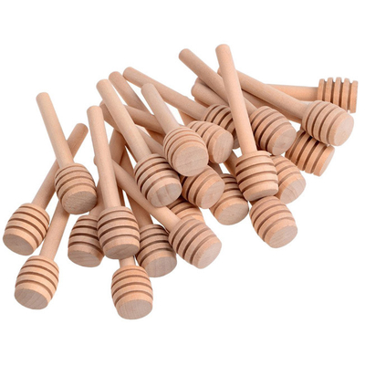 3 Zoll-Bienenwaben-Bambusküchen-Geräte hölzerner Honey Sticks Dipper