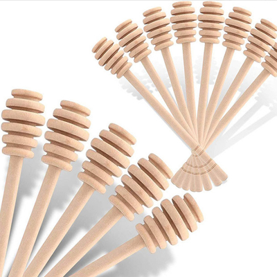 3 Zoll-Bienenwaben-Bambusküchen-Geräte hölzerner Honey Sticks Dipper