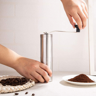 Edelstahl wesentlicher Barista Tools Manual Coffee Bean Grinder für Aeropress-Tropfenfänger-Espresso