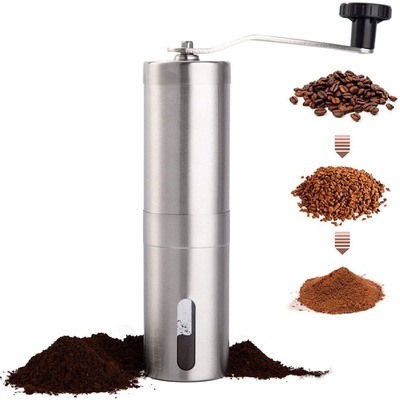 Edelstahl wesentlicher Barista Tools Manual Coffee Bean Grinder für Aeropress-Tropfenfänger-Espresso