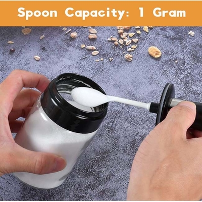 Küche Sugar Salt Spice Storage Containers rüttelt mit Löffel