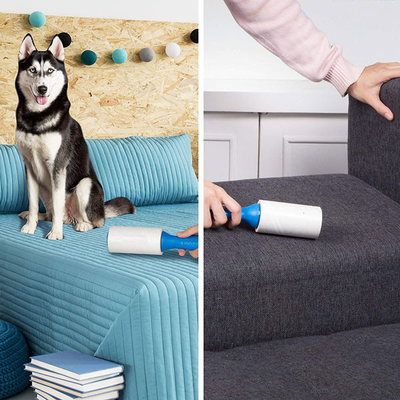 Plastikklebriger Extrafussel-woolen Kleidungs-Haar-Entferner-Rolle für Blätter des Haustier-Haar-420