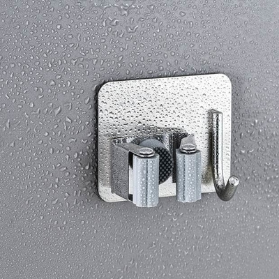 Edelstahl-Mopp-und Besen-Halter-an der Wand befestigter Werkzeug-Speicher