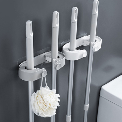 ABS Plastikmop und Besen-Halter-Wand-Berg für Hauptbadezimmer-Küche