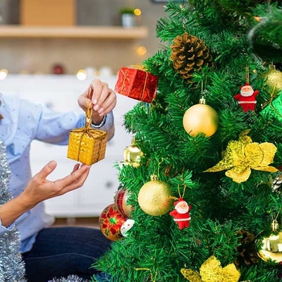 Weihnachtsbaum vereiteln Mini Gift Box Ornaments Hanging-Dekorationen