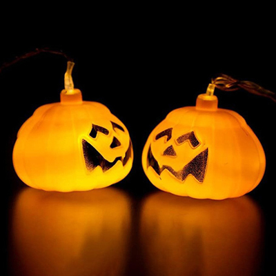 Kürbis-Ketten-Innenlichter der Halloween-Weihnachtsverzierungs-LED im Freien
