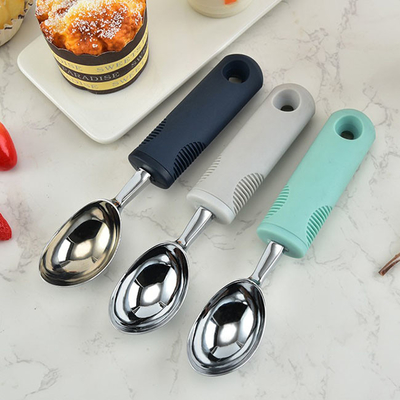 Edelstahl-Massenküchen-Versorgungs-Portionierer 25mm mit nicht Beleg-Griff