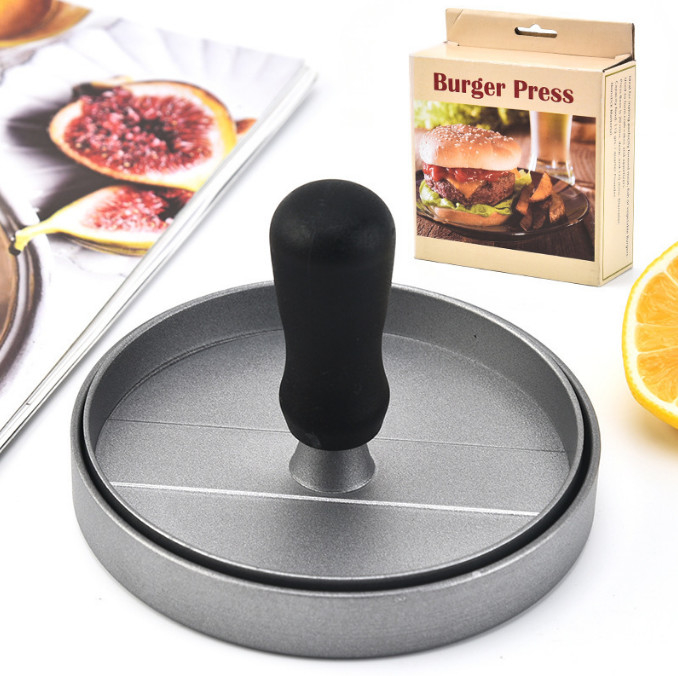 Nicht-Stock-Hamburger-Presse Patty Maker Mold Burger Making bearbeitet heiße Aluminiumhamburgerfleisch Presse