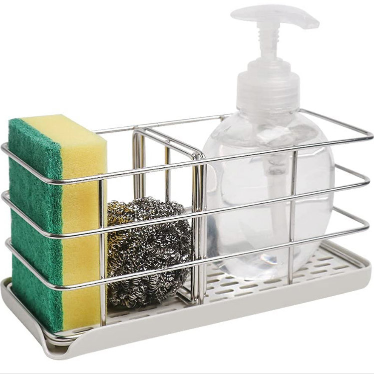 Schwamm-Halter für Spülbecken für Countertop-oder Wand-Stock mit Selbstüberlauf