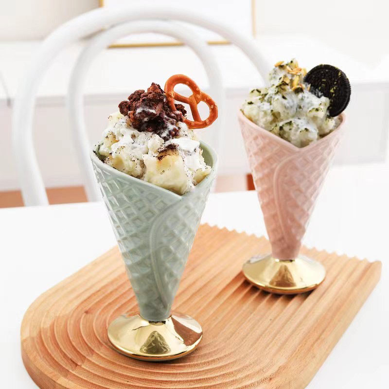 Muliti-Farbkeramische Geschirr-Eiscreme-Schalen-Küchen-Werkzeuge