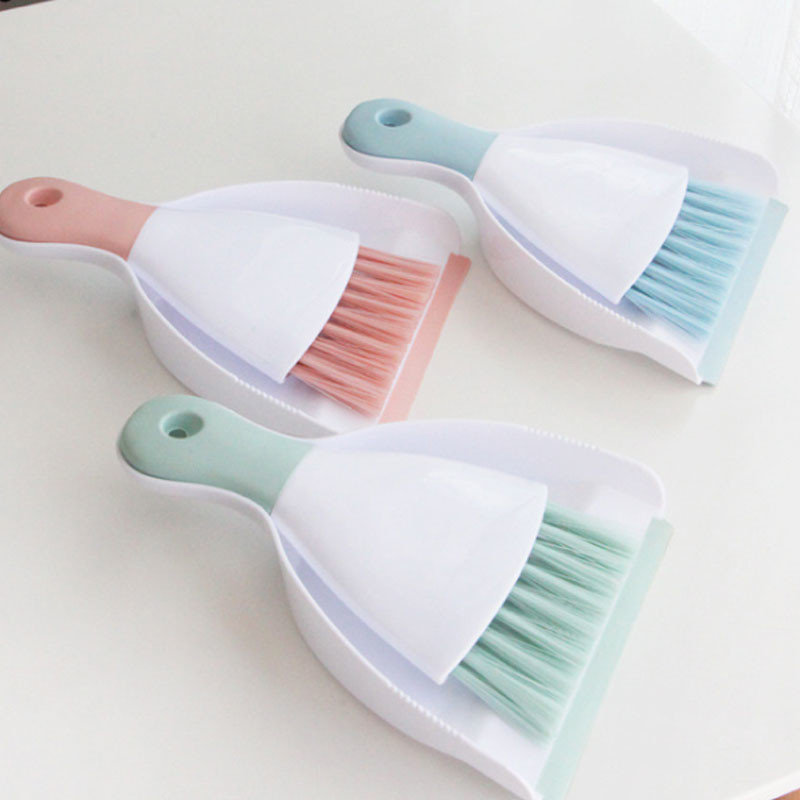 Plastik-Mini Brush And Dustpan Set der Kinder für Boden Sofa Desk Keyboard And Car
